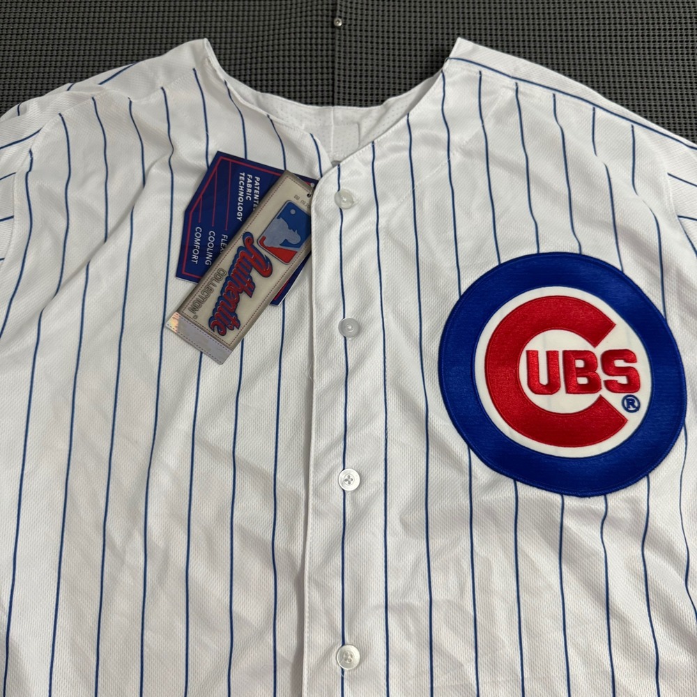 Majestic Chicago Cubs MLB 150th Anniversary Flex Base Authentic Jersey 52 NWT - Picture 4 of 9